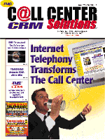 June 2000 C@ll Center CRM Solutions Magazine