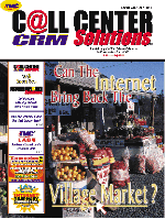 October 2000 C@ll Center CRM Solutions Magazine