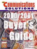 Communications Solutions August 2000