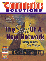 Communications Solutions October 2000