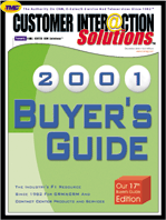 December 2000 Customer Inter@ctions Solutions Magazine